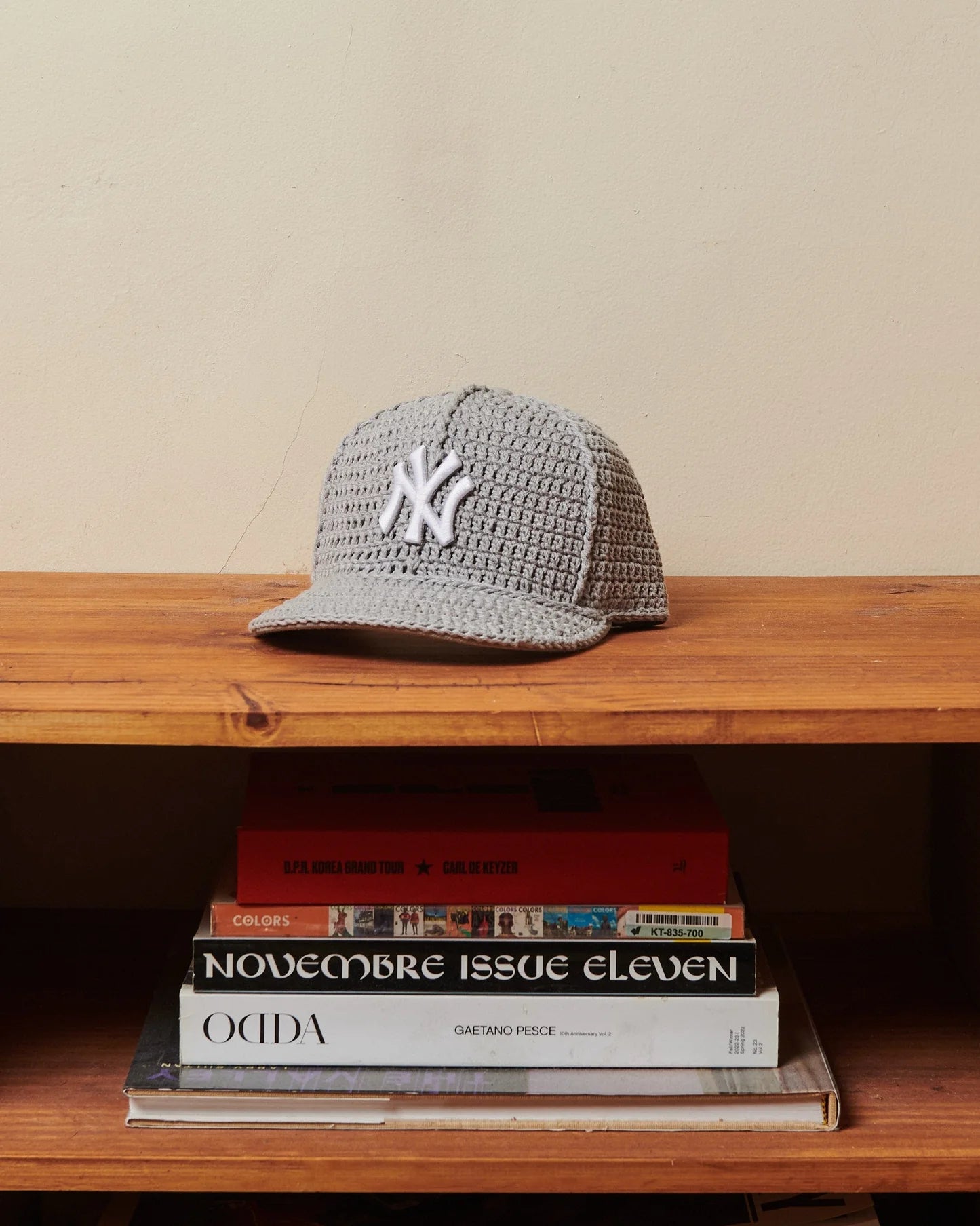 NY Crochet Fitted - Grey